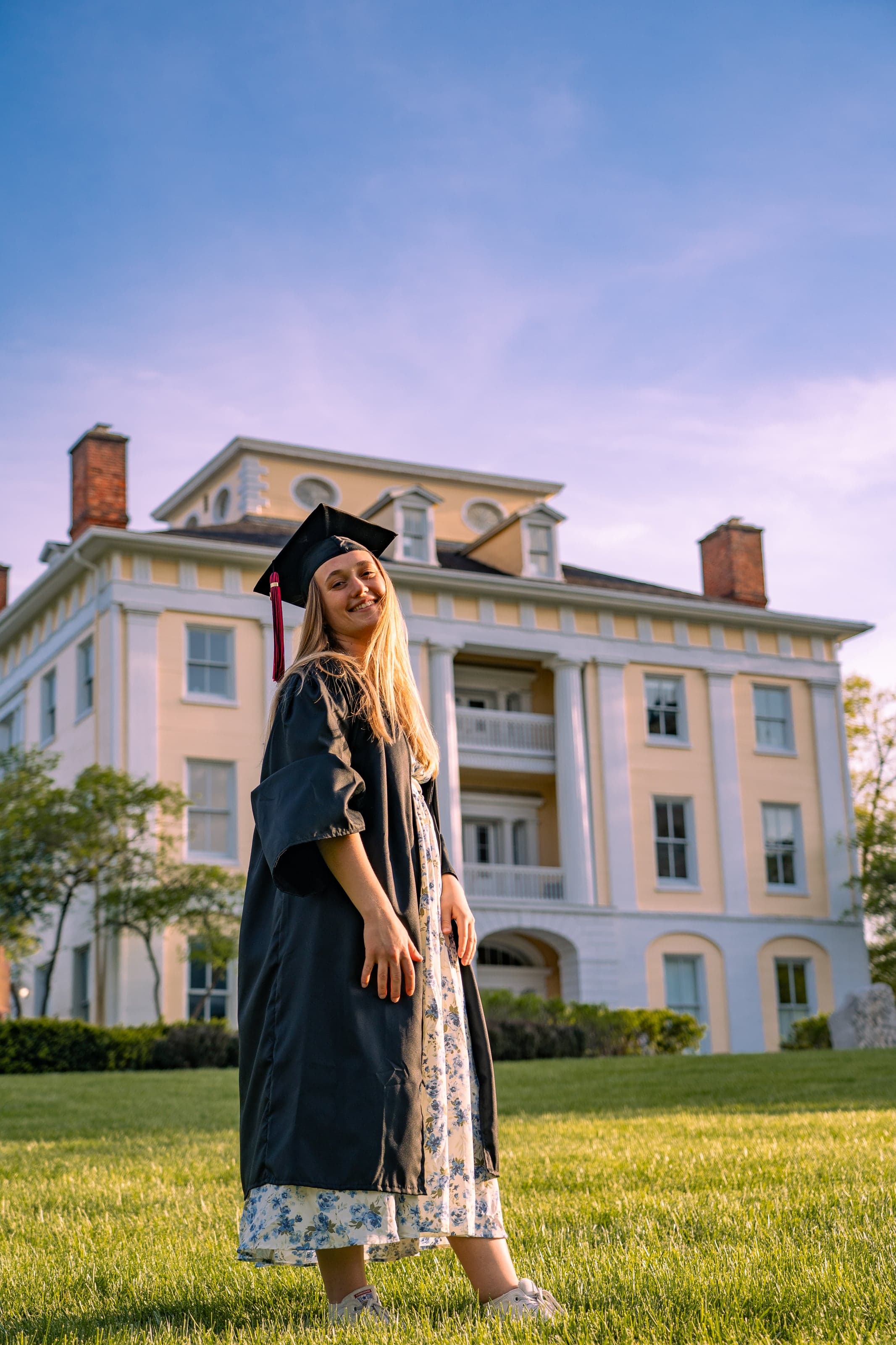 On location during the shoot